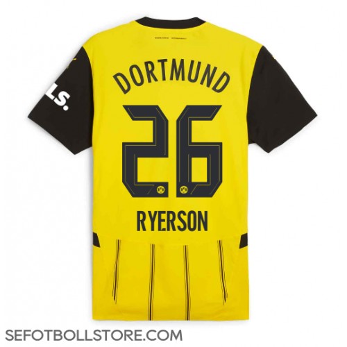 Borussia Dortmund Julian Ryerson #26 Replika Hemmatröja 2024-25 Kortärmad